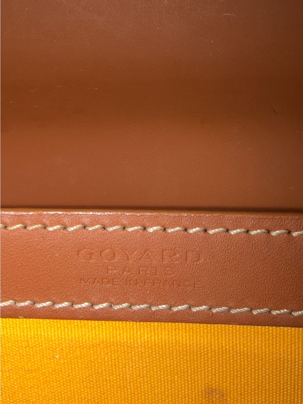 Goyard Saigon MM in Brown Black Tan 2020 - Picture 9 of 17